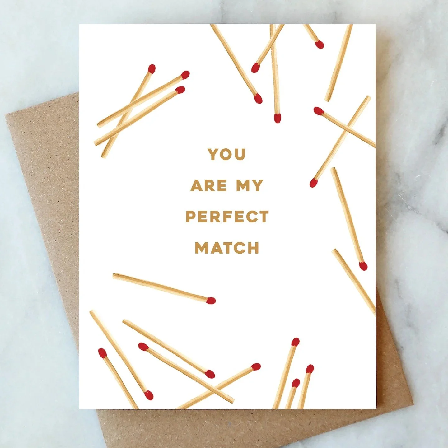 Abigail Jayne Design You Are My Perfect Match Card