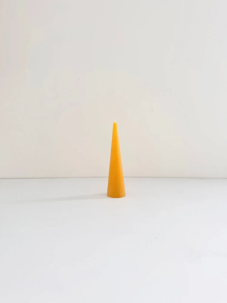 Waxing+Moon+Beeswax+6+inch+cone+candle.jpg