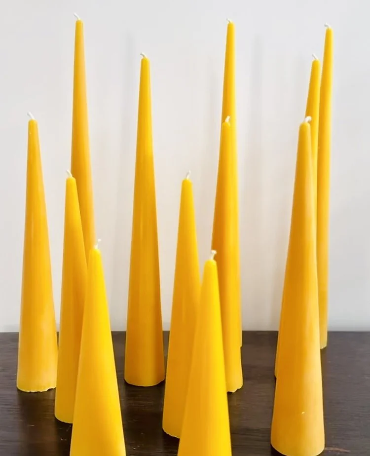 Waxing+Moon+Beeswax+Cone+Candles+group+.jpg