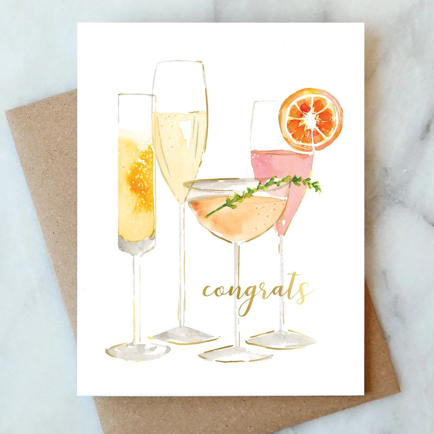 Abigail Jayne Design Bubbly Congrats! Card
