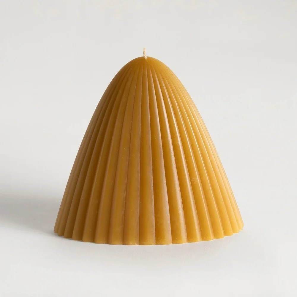 Tusk Beeswax Candle Natural
