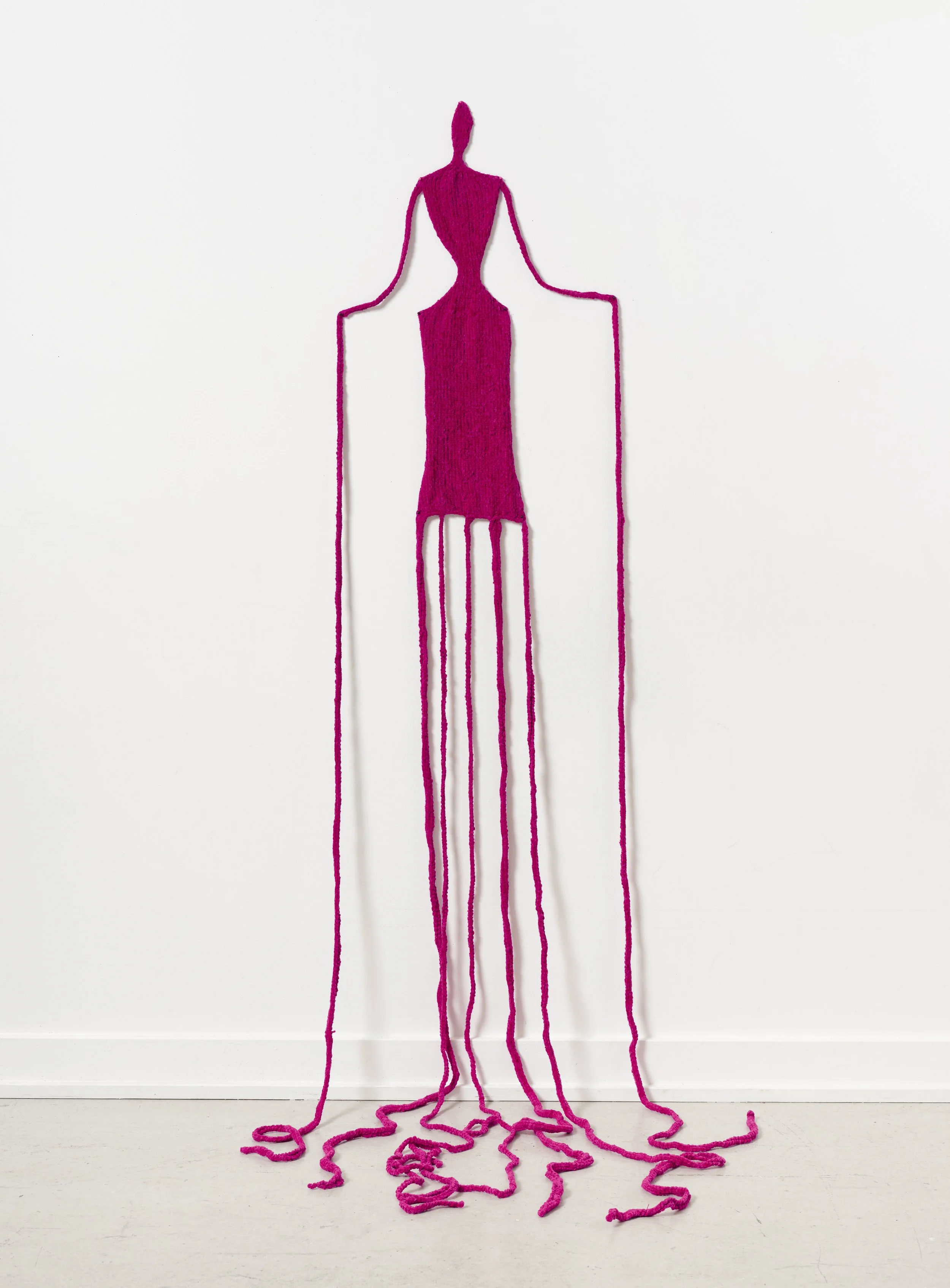  Knitted Figure 2  
1999,
Knitted Yarn 
62”H x 20”W x 18”D