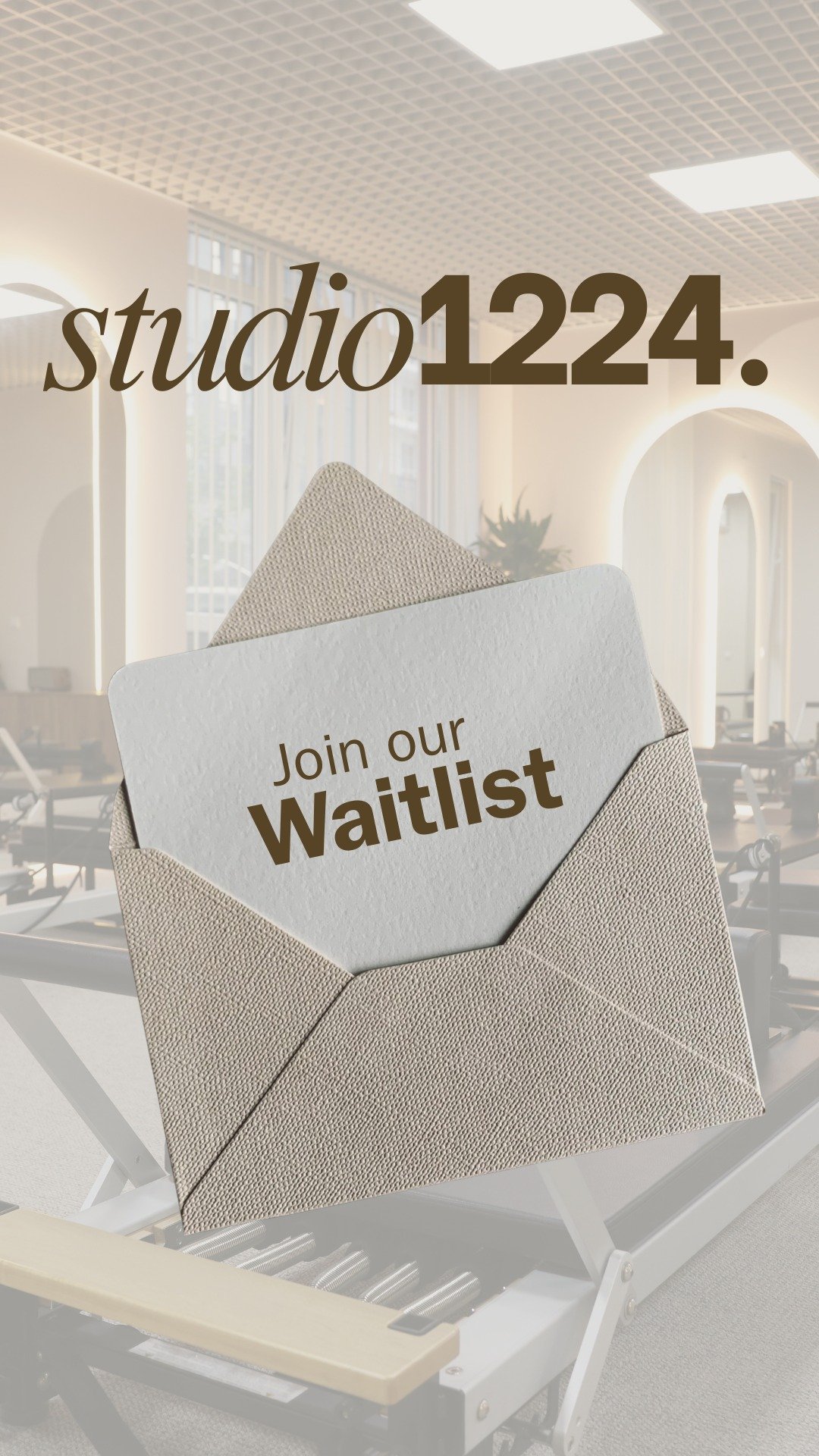We&rsquo;re opening soon.

Studio 1224 is a space built for movement, strength, and community. Our focus will be small classes and real teaching and coaching being the centre of everything we do.

Join our waitlist to be first to hear about our openi