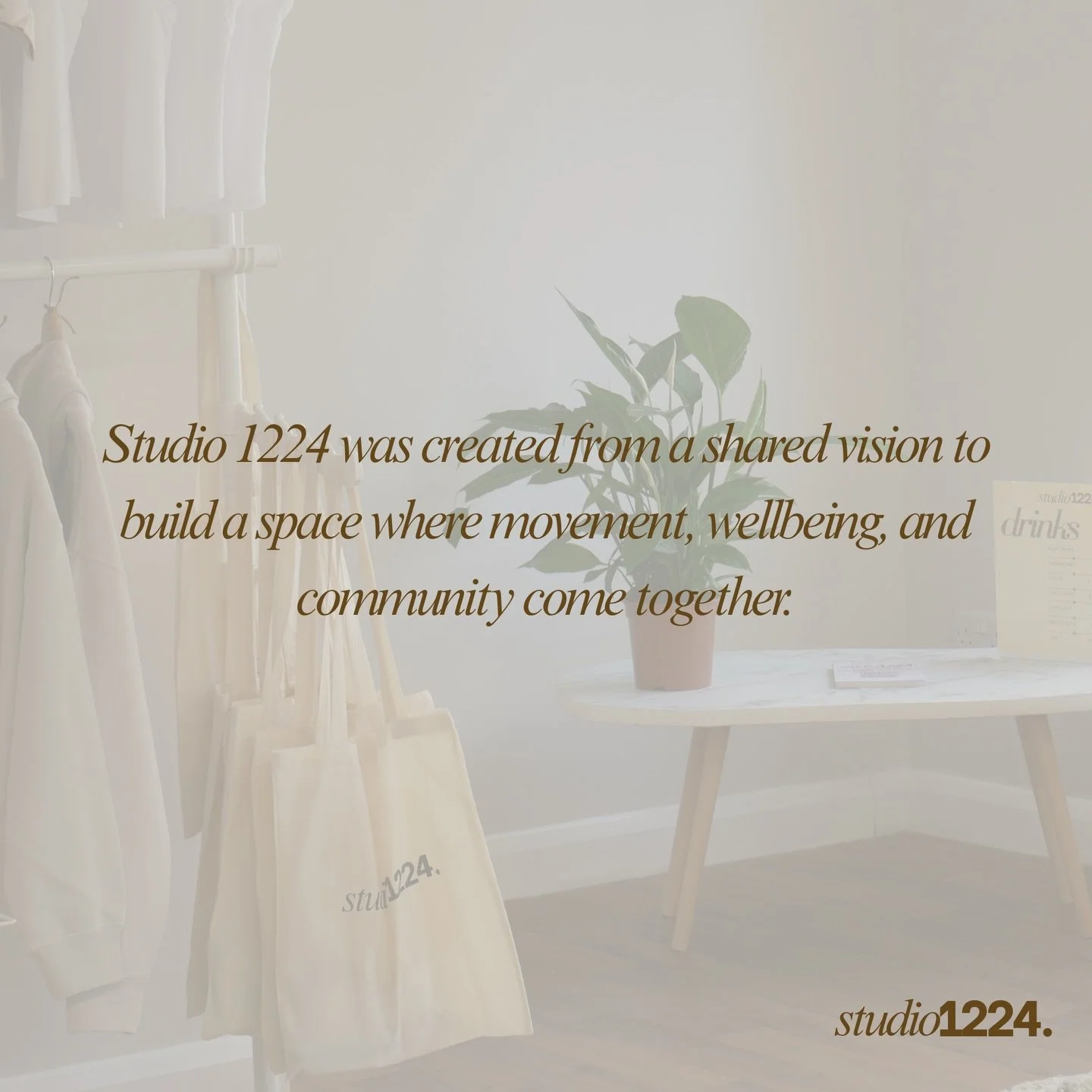 With the sun out, an Aperol in hand, and many of us enjoying a slower evening before the bank holiday tomorrow&hellip; as you scroll through your feed, we wanted to remind people why Studio 1224 started in the first place ☀️

This was never just abou