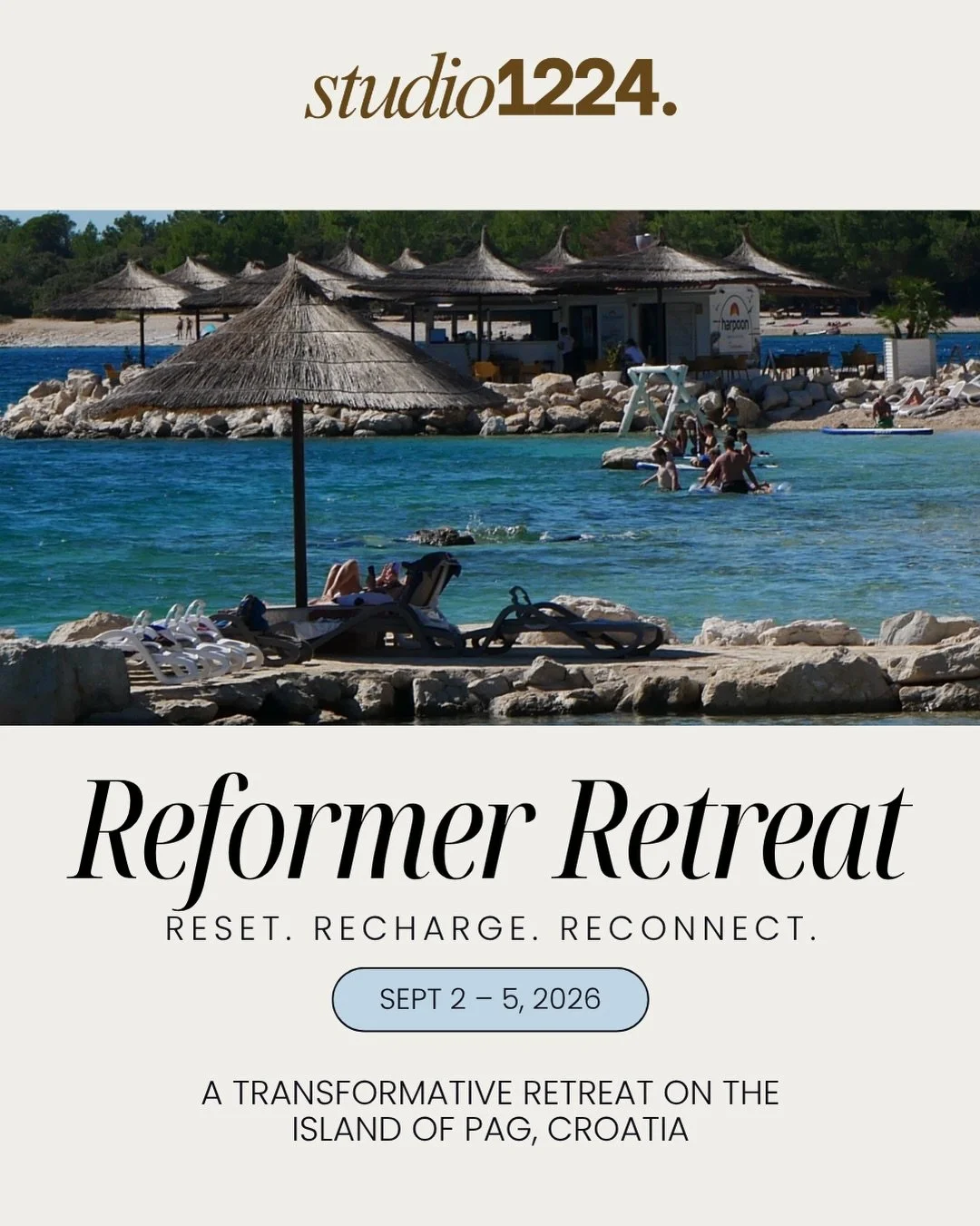 &ldquo;You have to see it to believe it.&rdquo; 🇭🇷☀️

It&rsquo;s difficult to put into words.

The morning coffee overlooking the sea.
The reformer sessions with the Adriatic as your backdrop.
The mountain views.
The food.
The sunsets.
The laughter