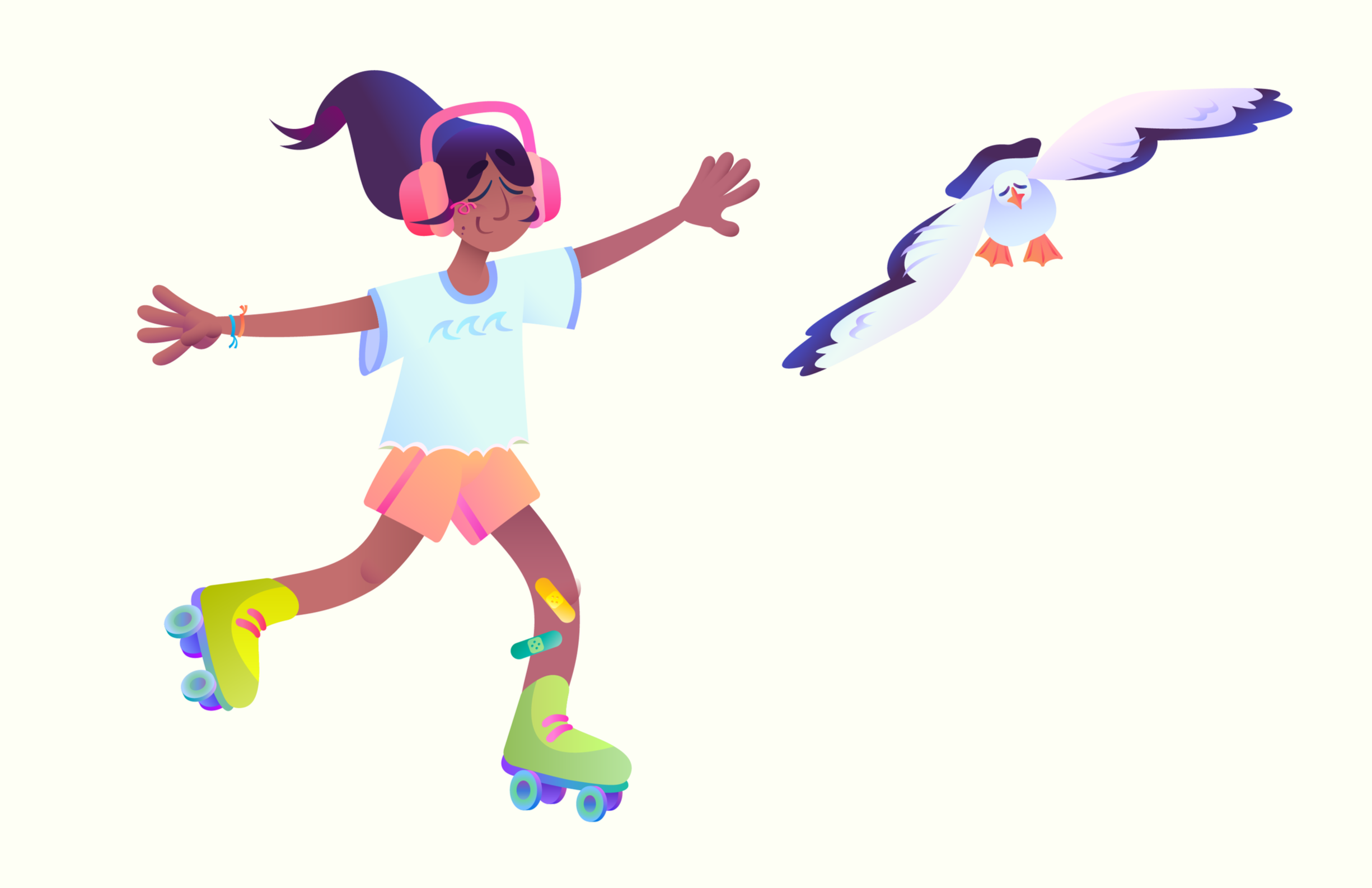 rollergirl+vector+art.png