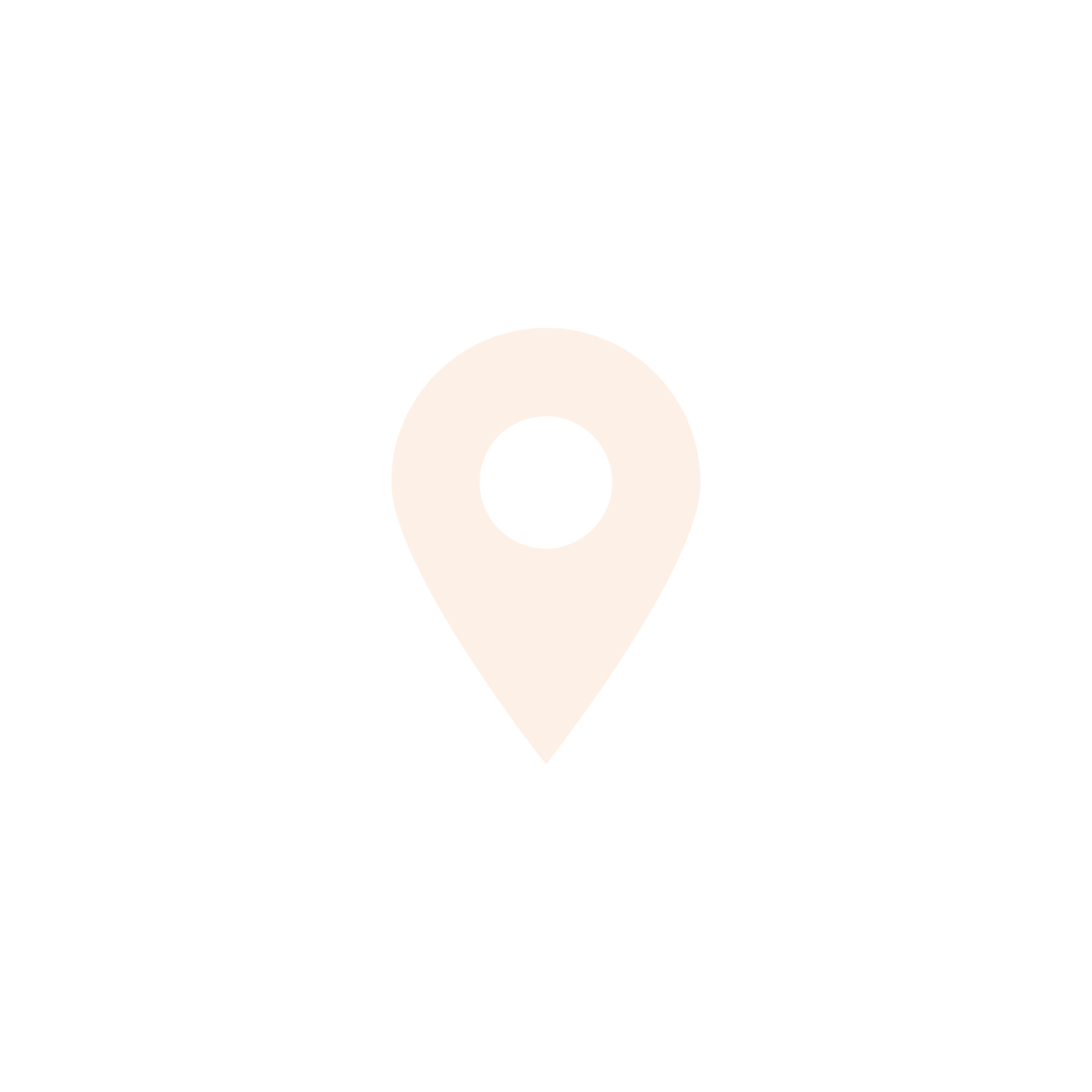 Map pin icon with a stylized camera lens in the center.