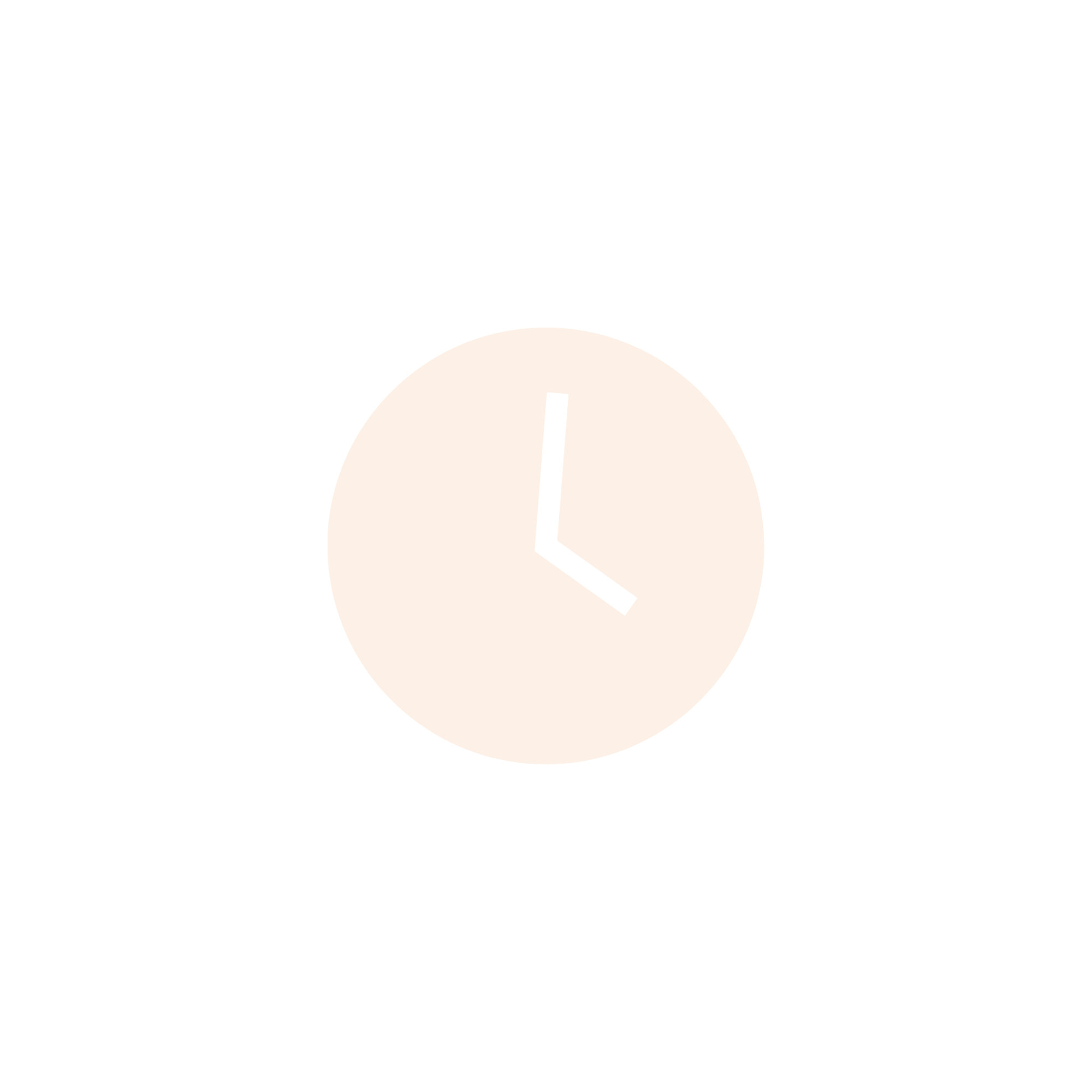 Clock showing the time as 3:00.