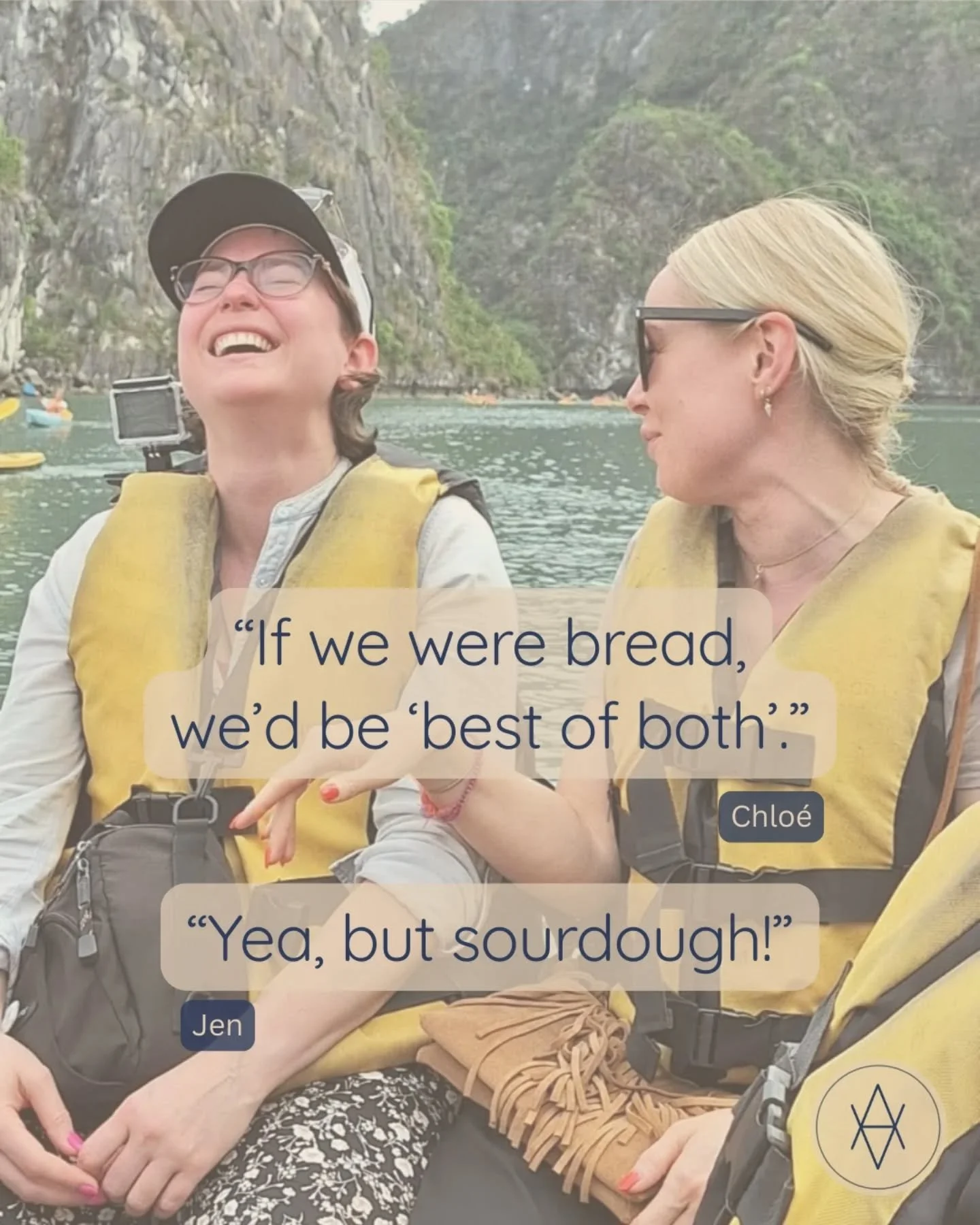 With the two of us, we believe you truly get 'the best of both'. 

Chlo&eacute; has a way of making people feel safe, energised, and more connected to who they really are.

In Jen&rsquo;s presence your breathing shifts into gentle, full belly breathi
