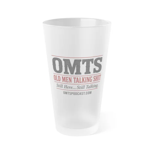 OMTS Frosted Pint Glass (16oz)