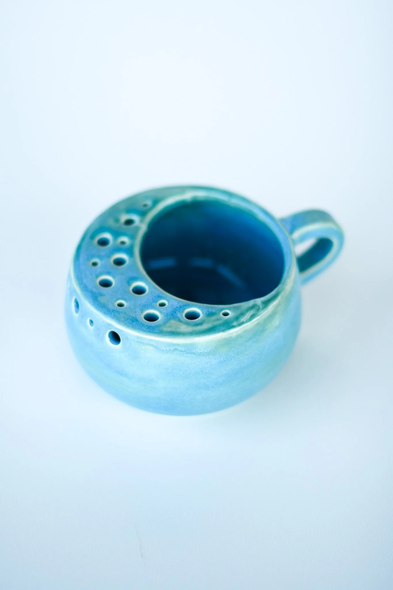 Turquoise Blue Berry Bowl (Small)