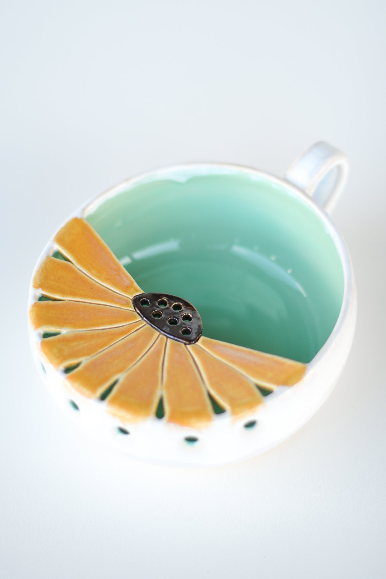 Sunflower Medium Berry Bowl 1
