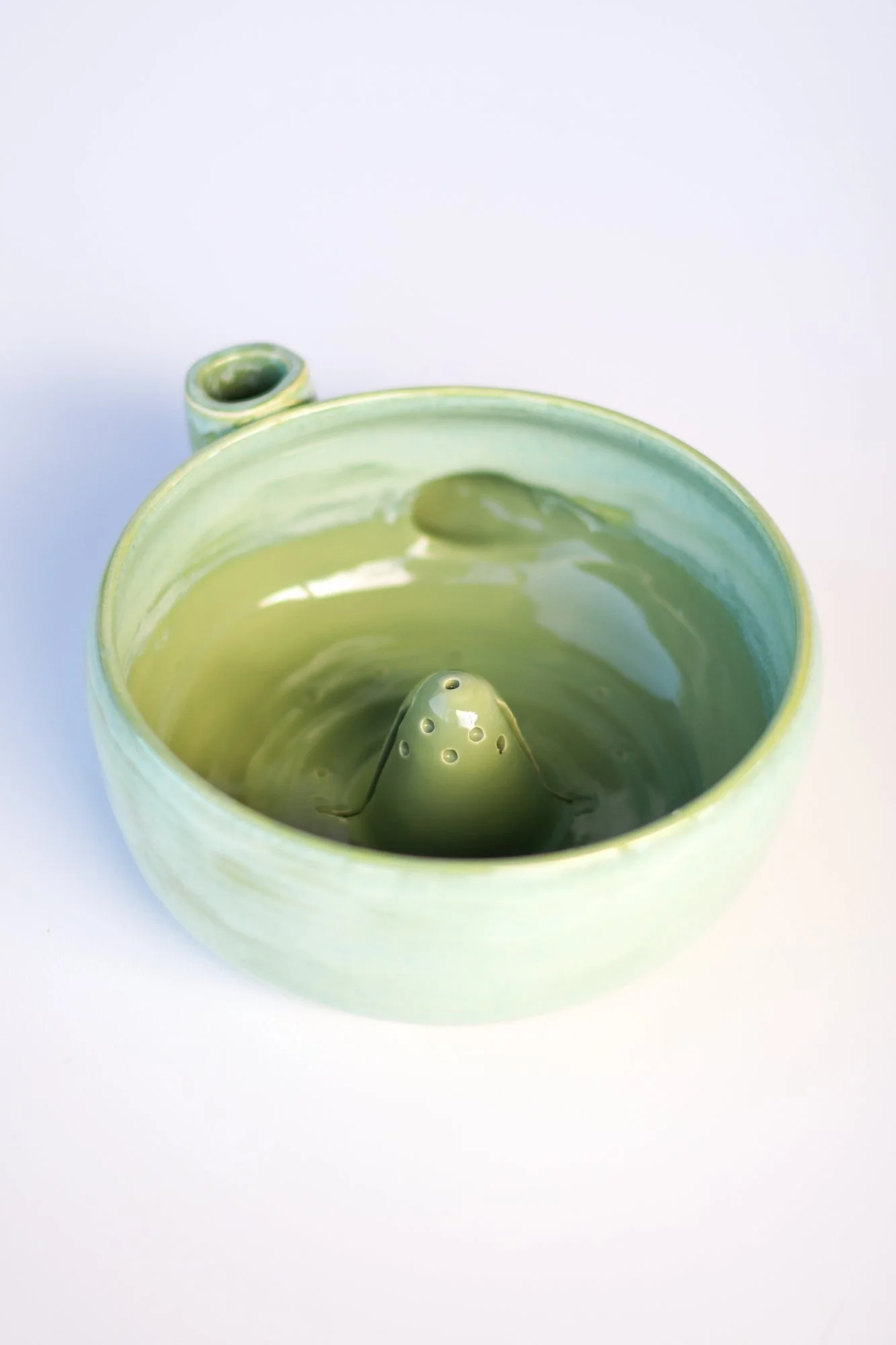 Spinning Berry Bowl - Aqua Green*