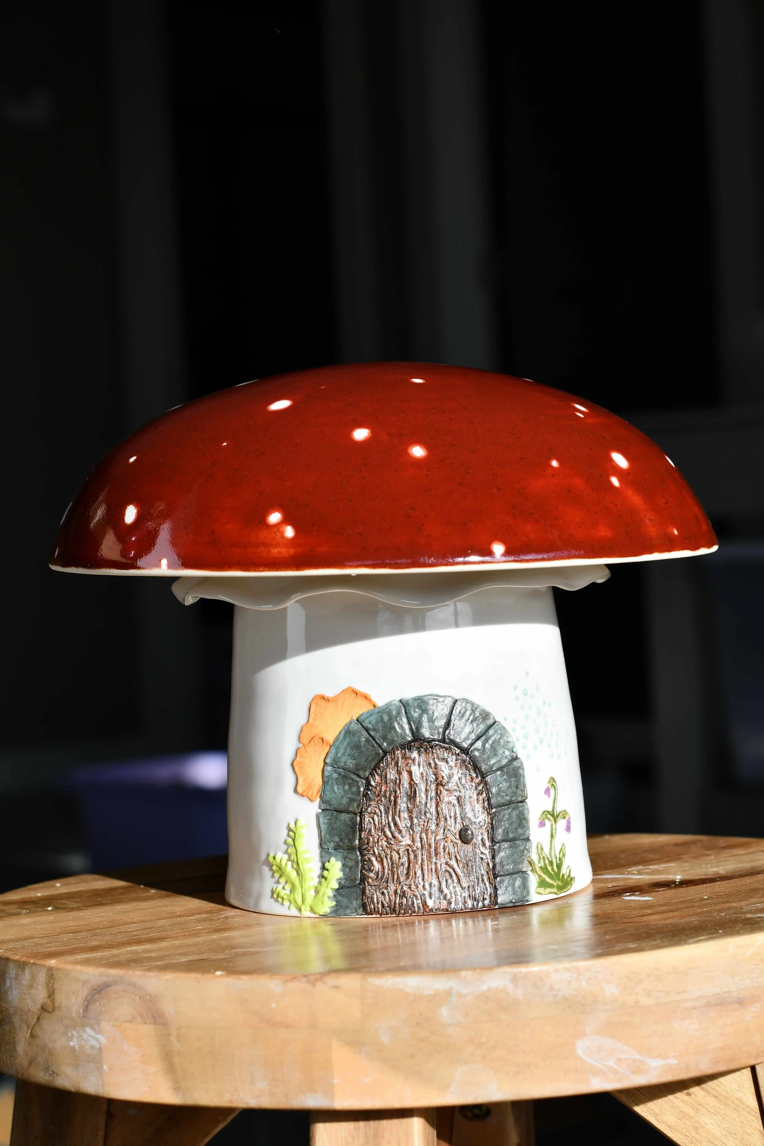 Mushroom Fairy Door Decor