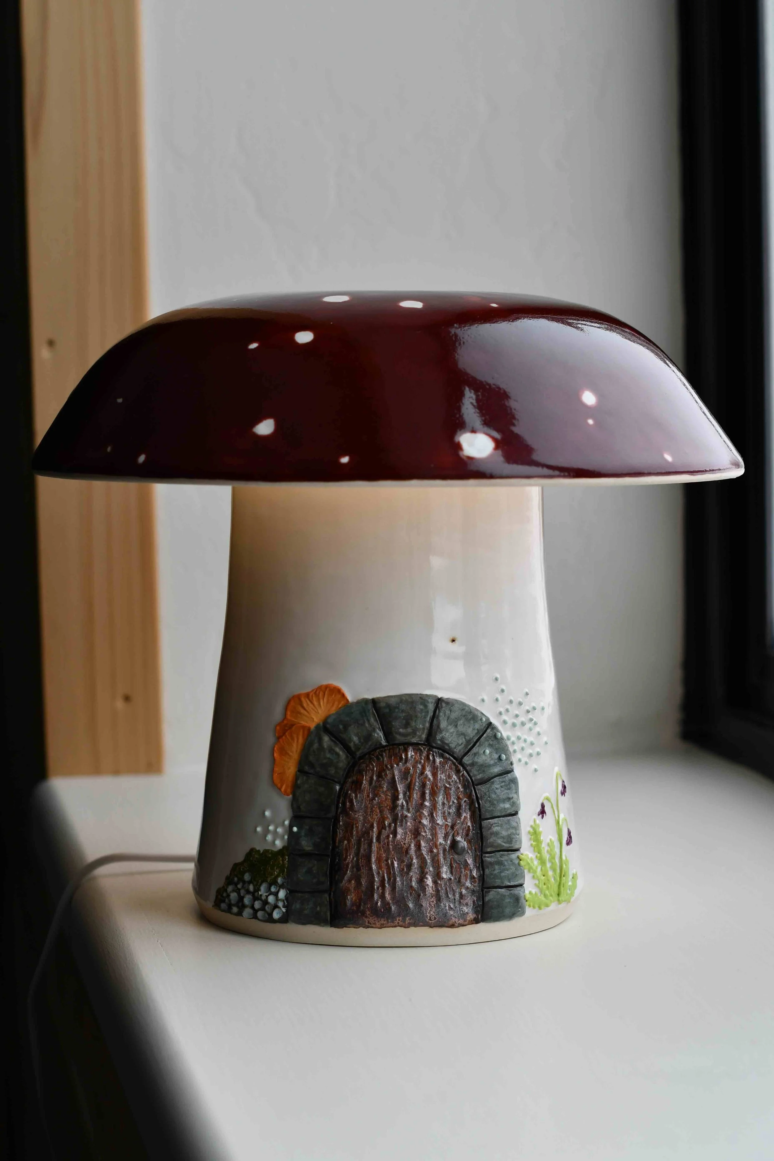 Large Mushroom Lamp