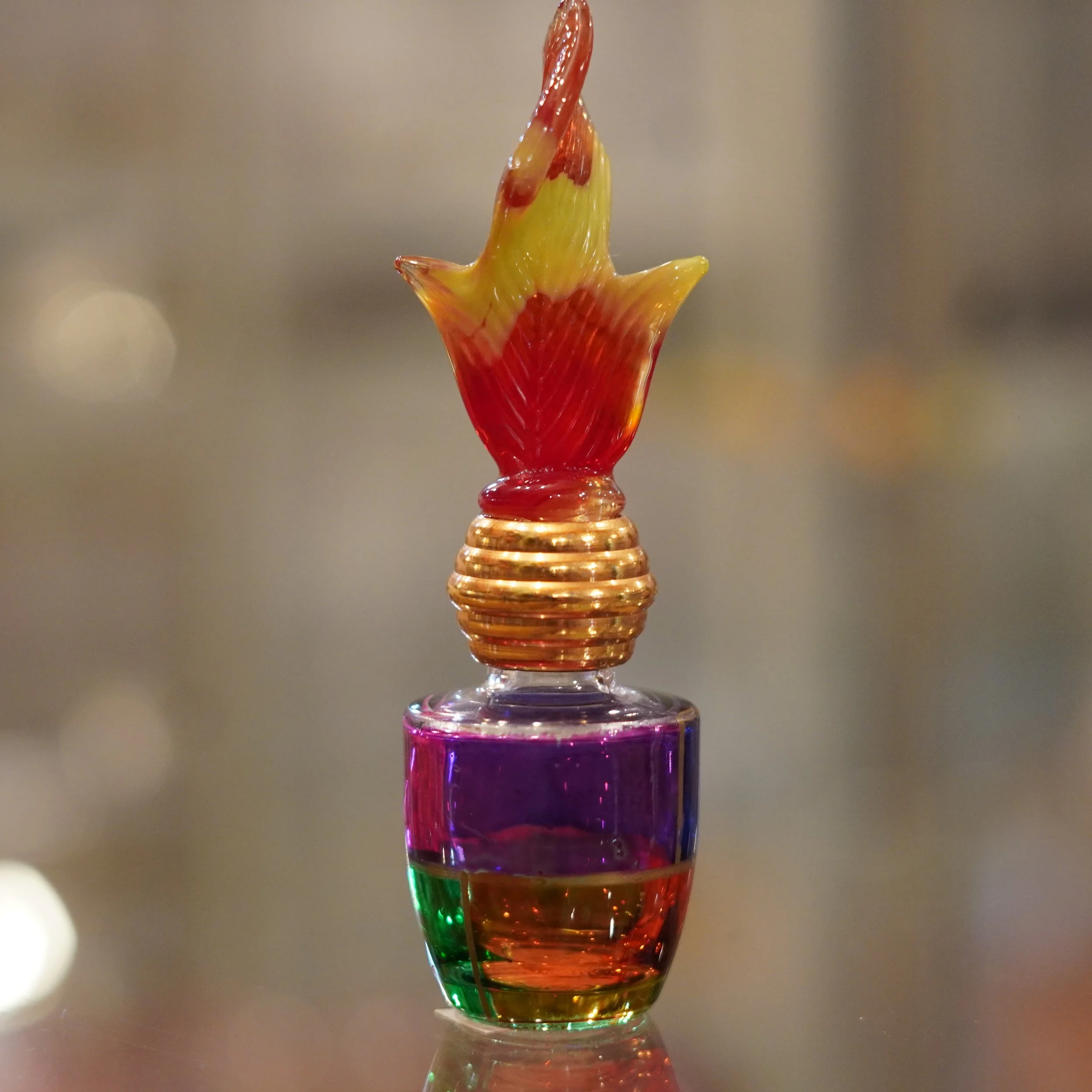 italian-murano-glass-perfume-bottle-collectible-art-the-french-kitchen-4th-floor-westin-bonaventure.JPG