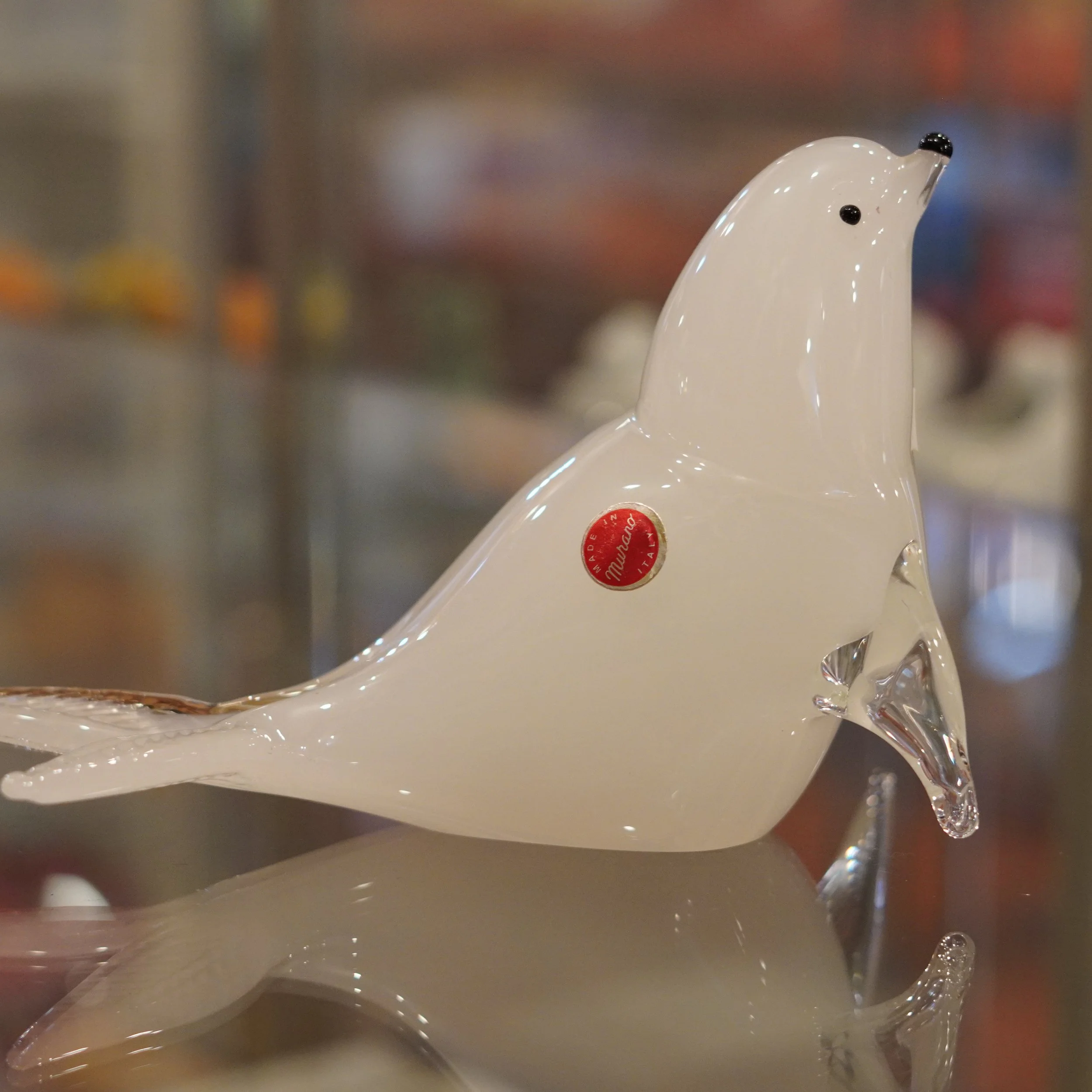 murano-glass-seal-sculpture-hand-blown-the-french-kitchen-4th-floor-westin-bonaventure.JPG