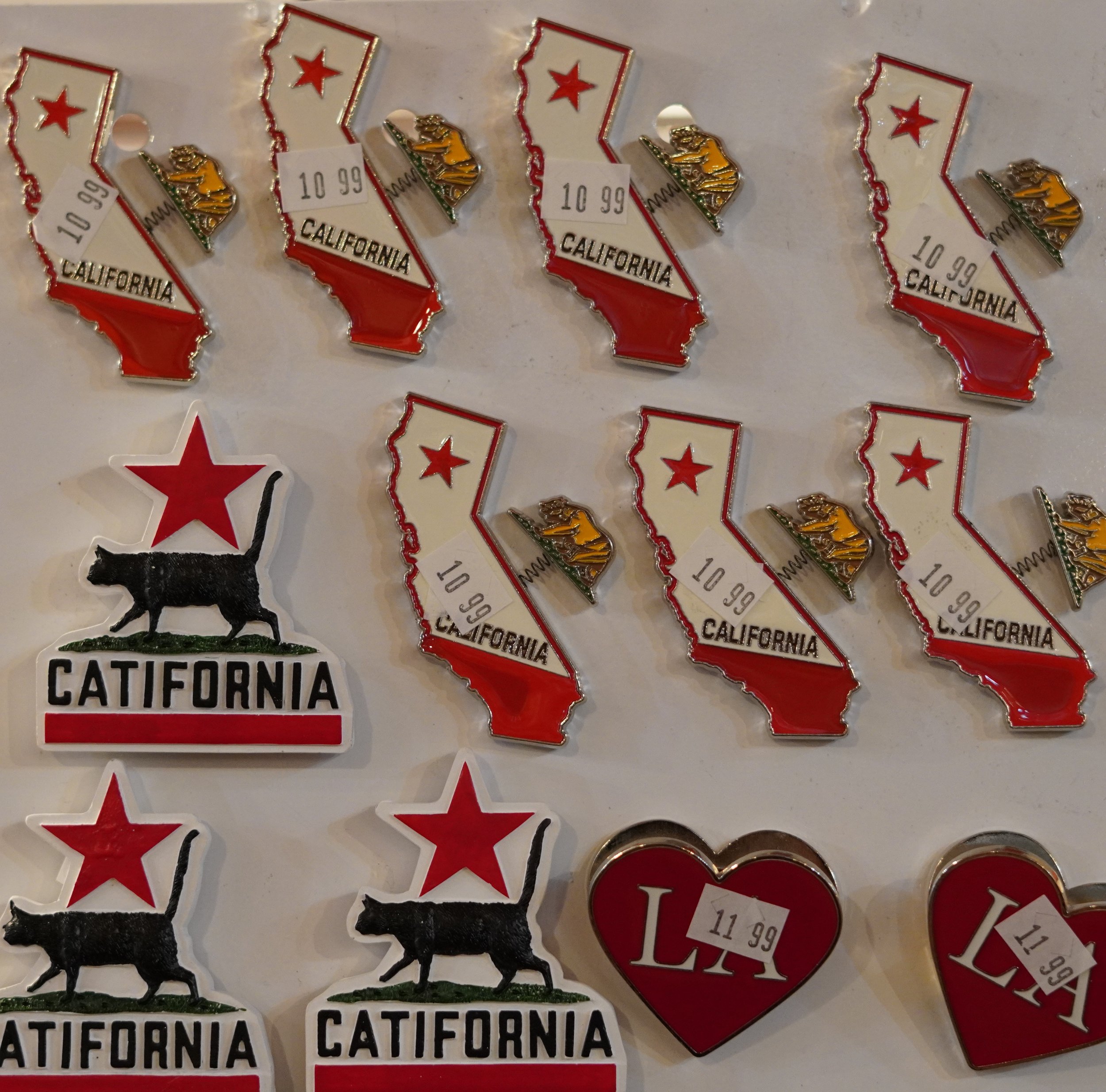 souvenirs magnets available at The French Kitchen one-stop shop 4th floor Westin Bonaventure