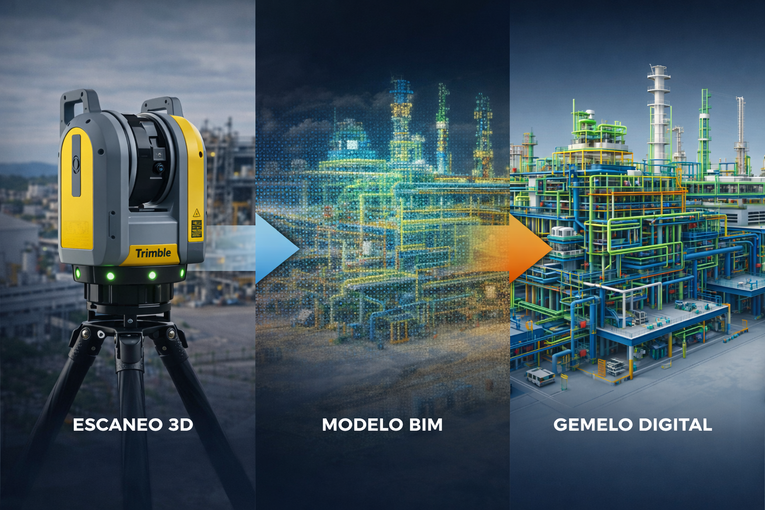 Del escaneo 3D al gemelo digital