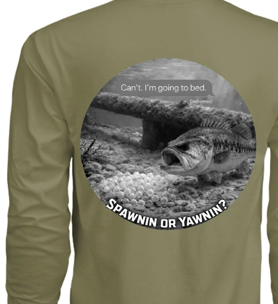 Drop 003 Spawnin or Yawnin (Black on Green)