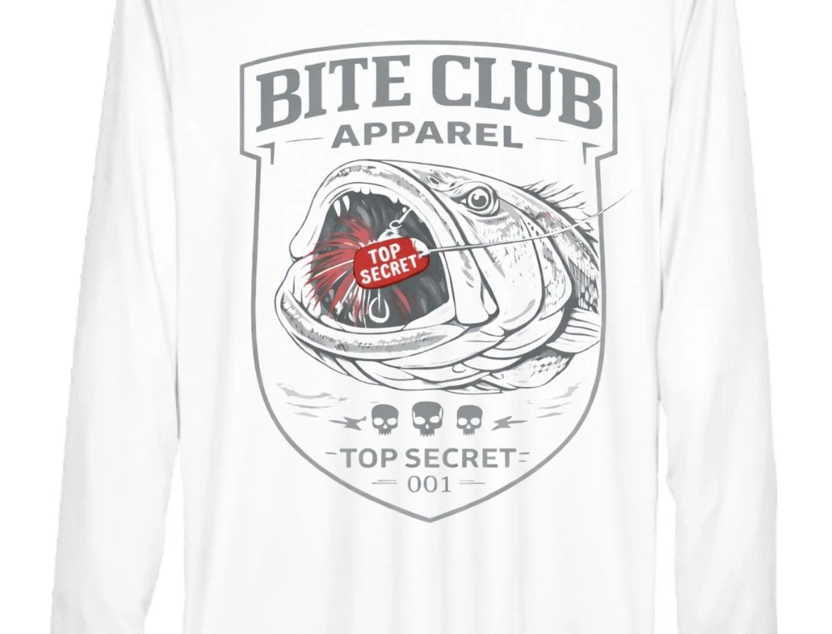 The Original Bite Club Sun Shirt (Initiation) UV 40+ Sun Protection (100% Polyester Interlock)