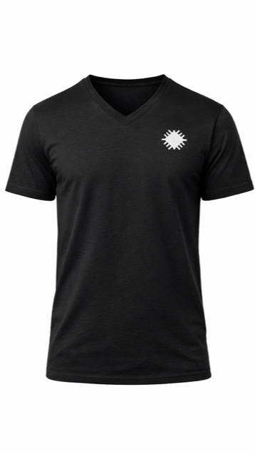 Broken Habits v-neck tee