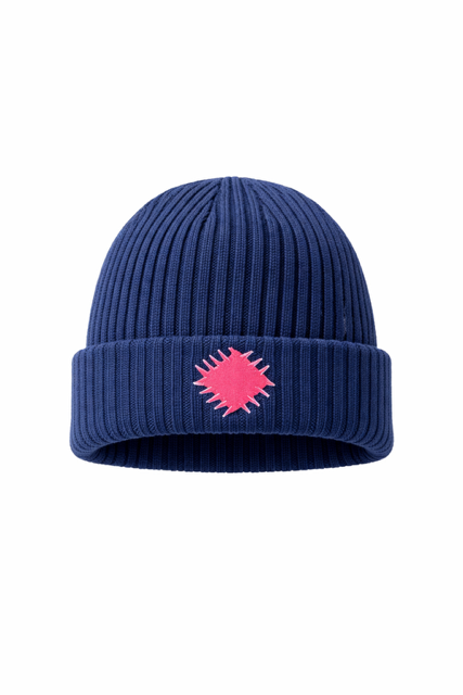 Broken habits Navy blue beanie
