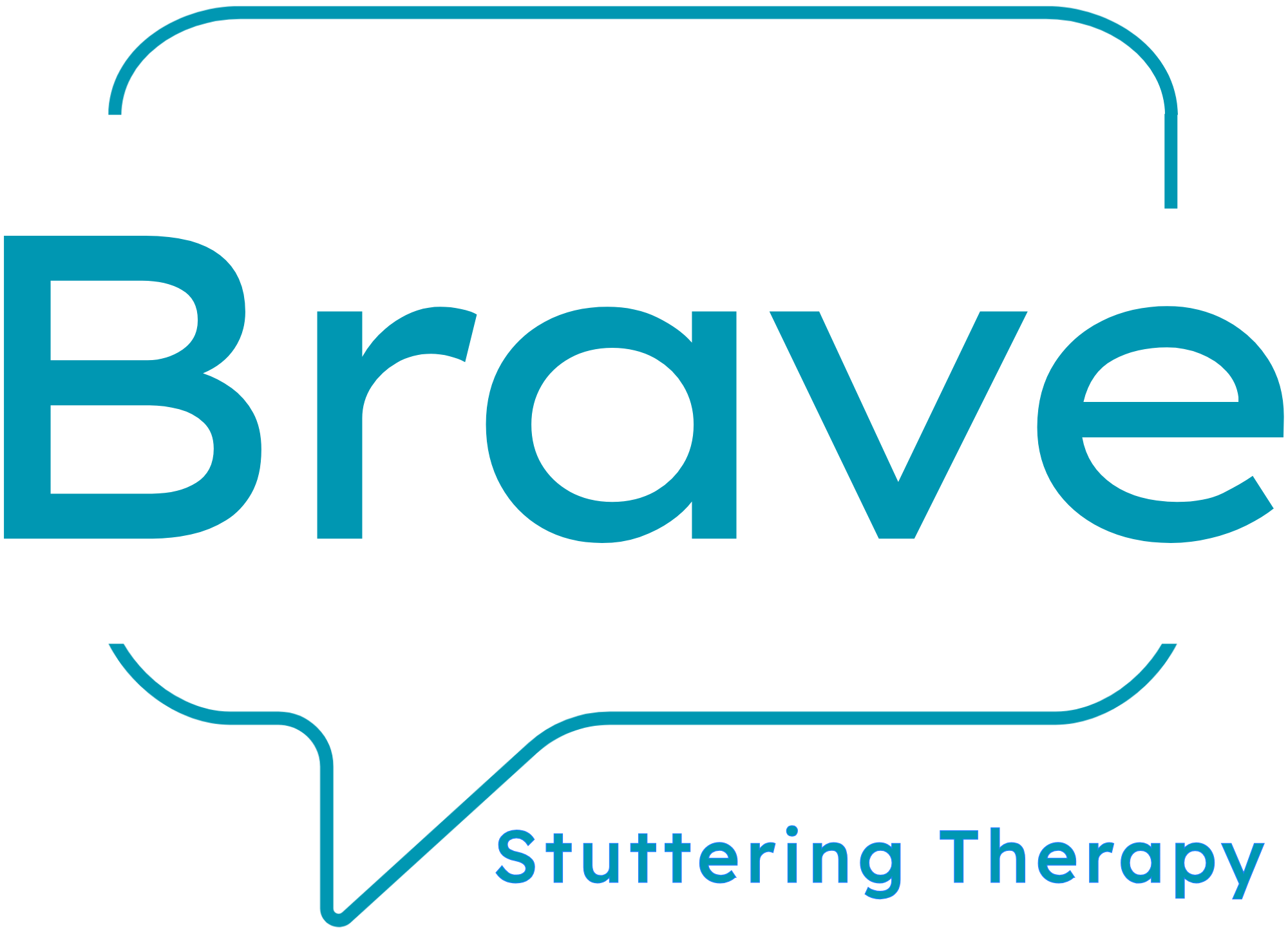 Brave Stuttering Therapy logo seattle washington