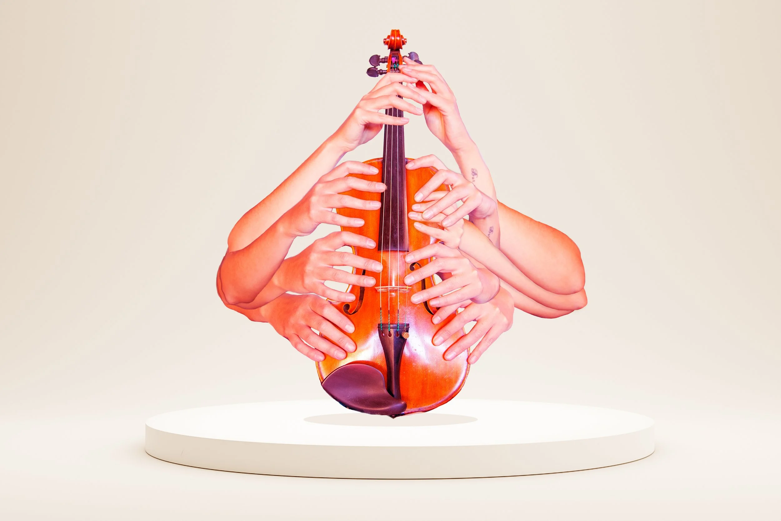 Rc Visual Studios Ruth Christopherson Photography Violin Composite Photo