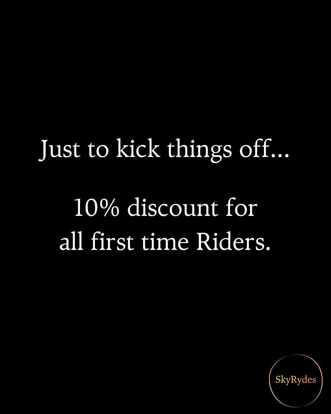 Luxury isn't the destination, it's the Ride. Welcome to SkyRydes.