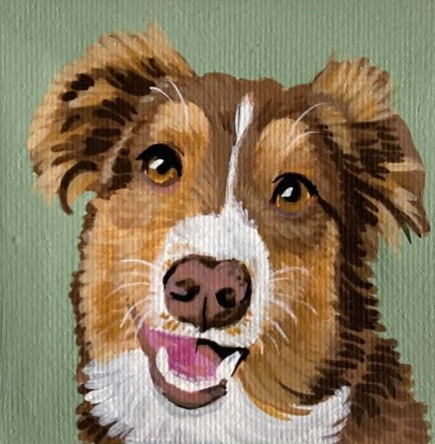 SKYE
peinture acrylique sur toile mini carré