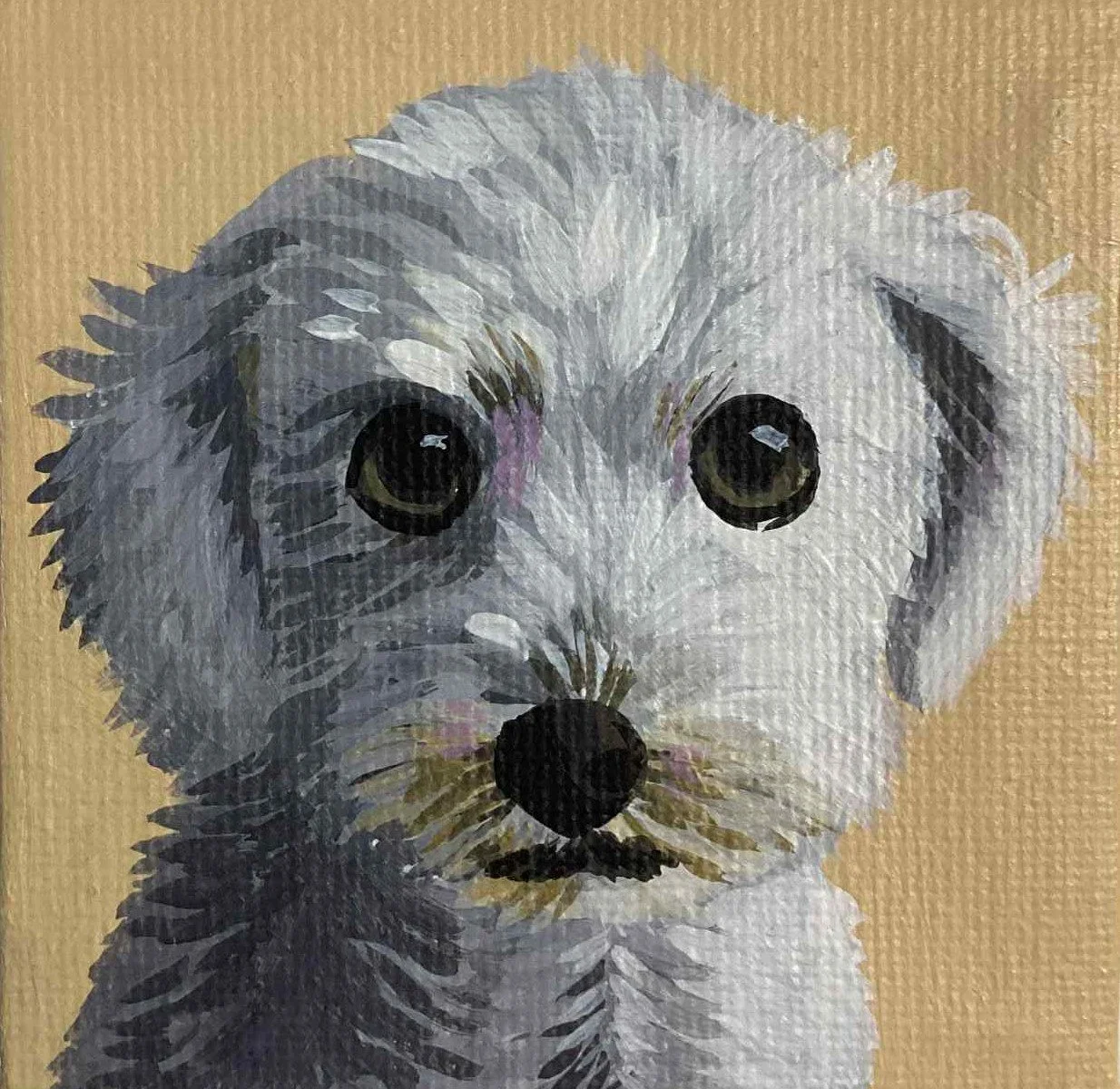 FILOU
peinture acrylique sur toile mini carré