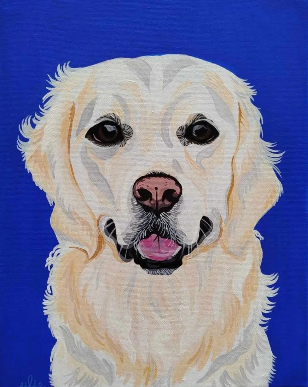PASHMALOO
peinture acrylique sur toile rectangle
