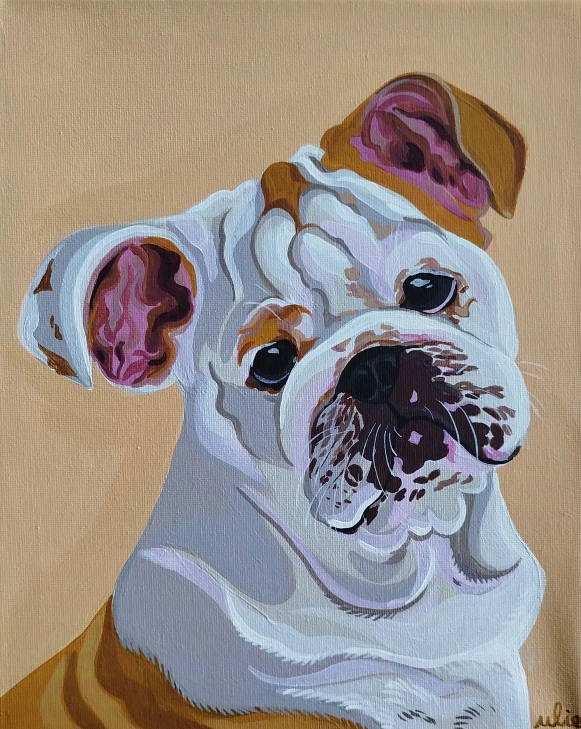 TEDDY
peinture acrylique sur toile rectangle