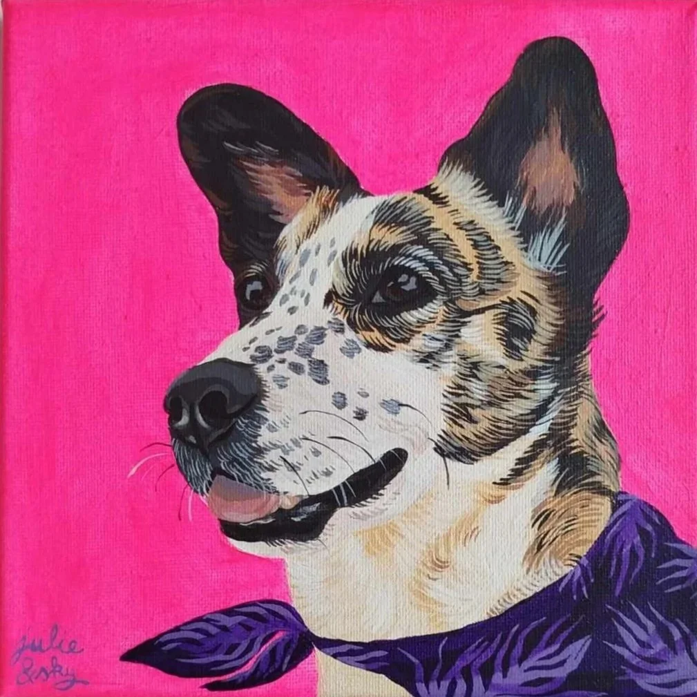 RODEO
peinture acrylique sur toile grand carré