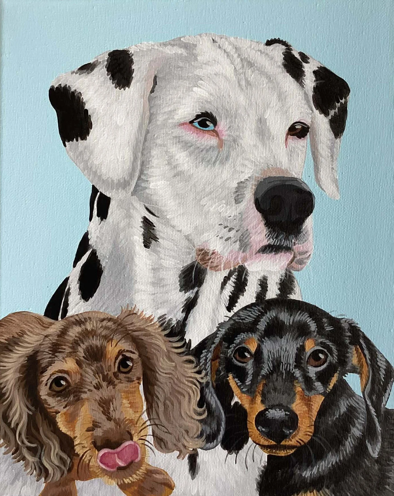 BUDY, WILLOW & HARPER
peinture acrylique sur toile rectangle