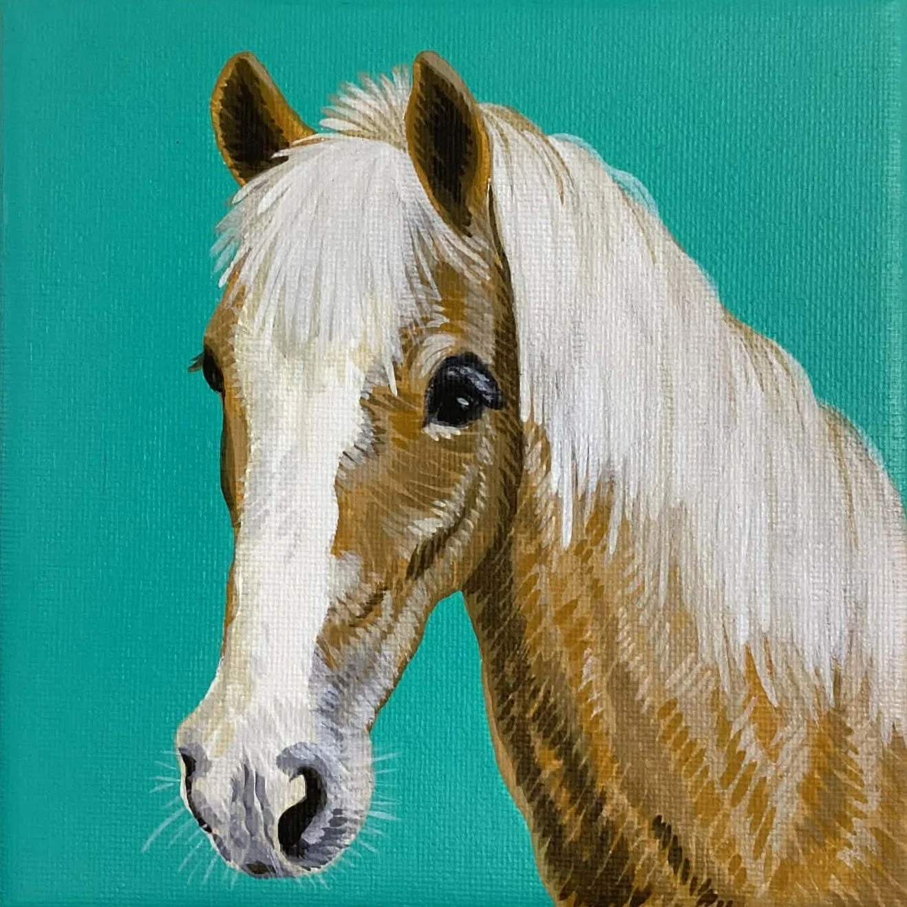 JUMPY
peinture acrylique sur toile petit carré