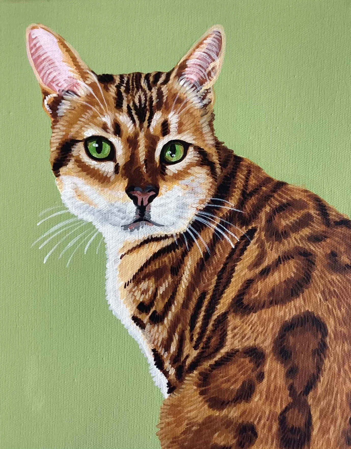 NENETTE
peinture acrylique sur toile rectangle