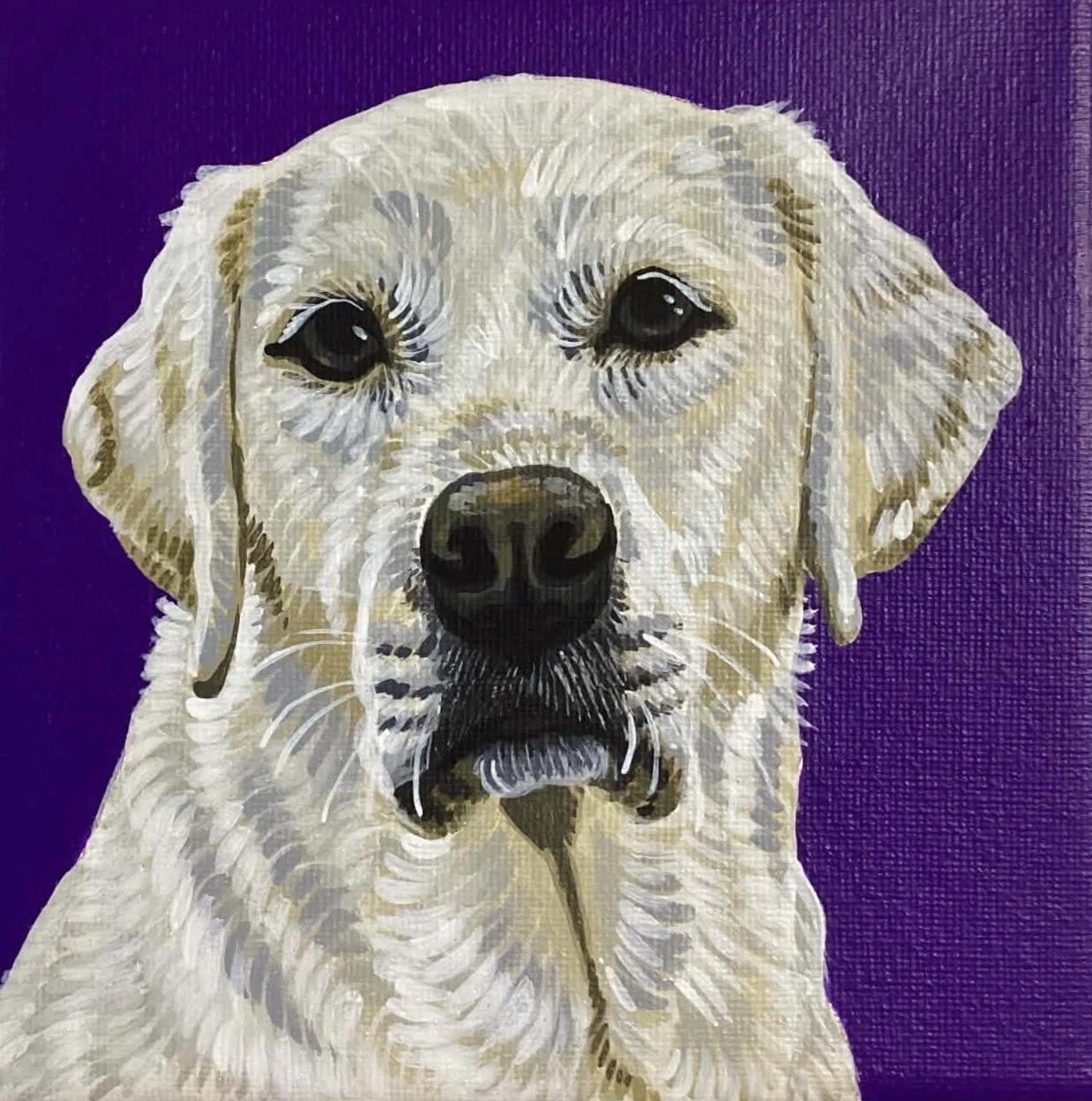 KIZ
peinture acrylique sur toile petit carré