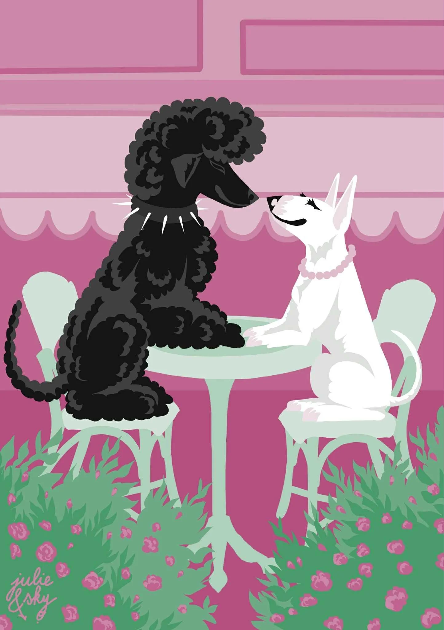 PRINT A5 "Rendez-vous rose"