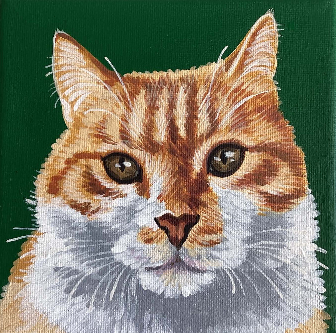LAURA
peinture acrylique sur toile petit carré