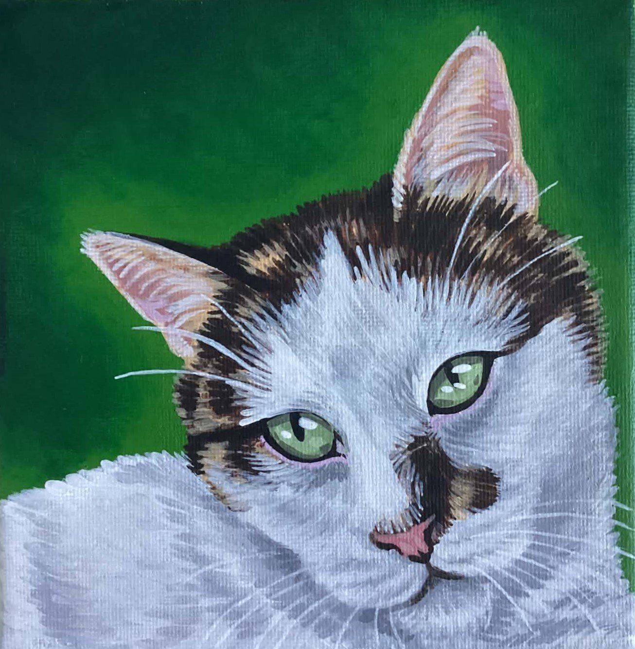 PACO
peinture acrylique sur toile petit carré