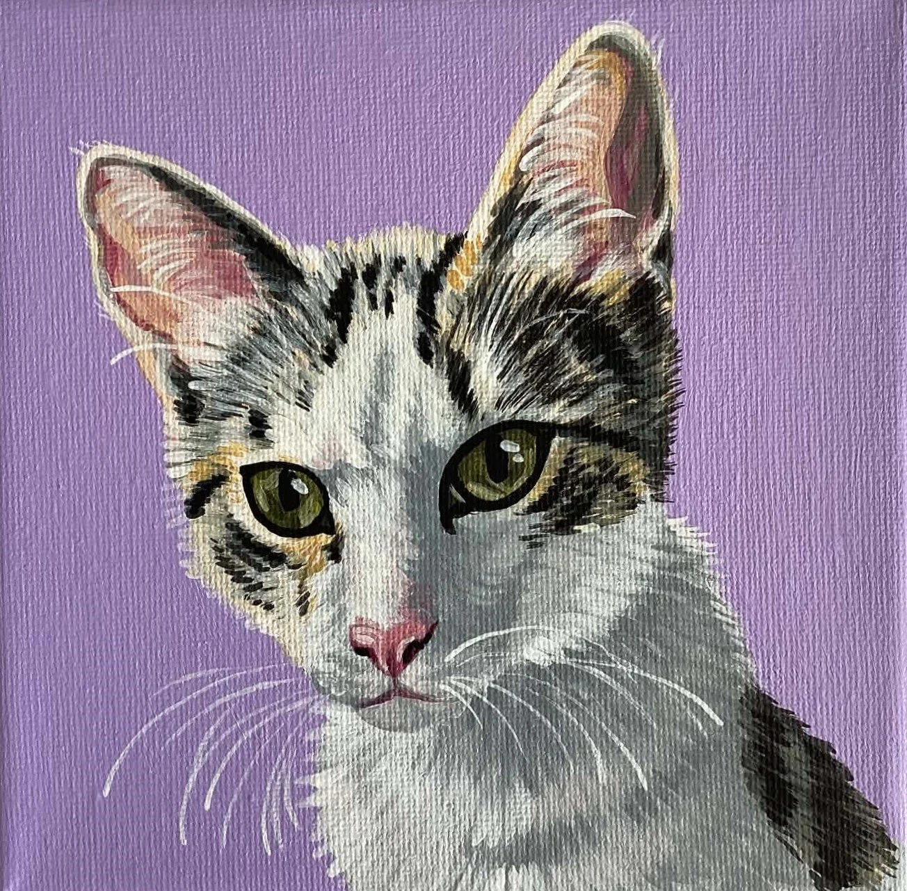 COOKIE
peinture acrylique sur toile petit carré