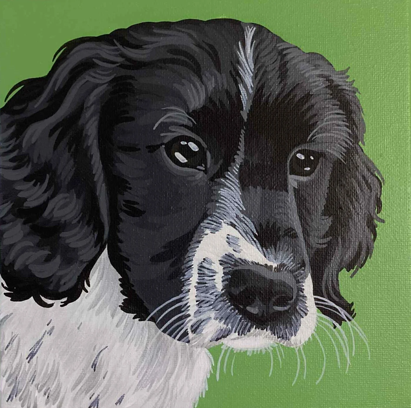 ASKA
peinture acrylique sur toile grand carré