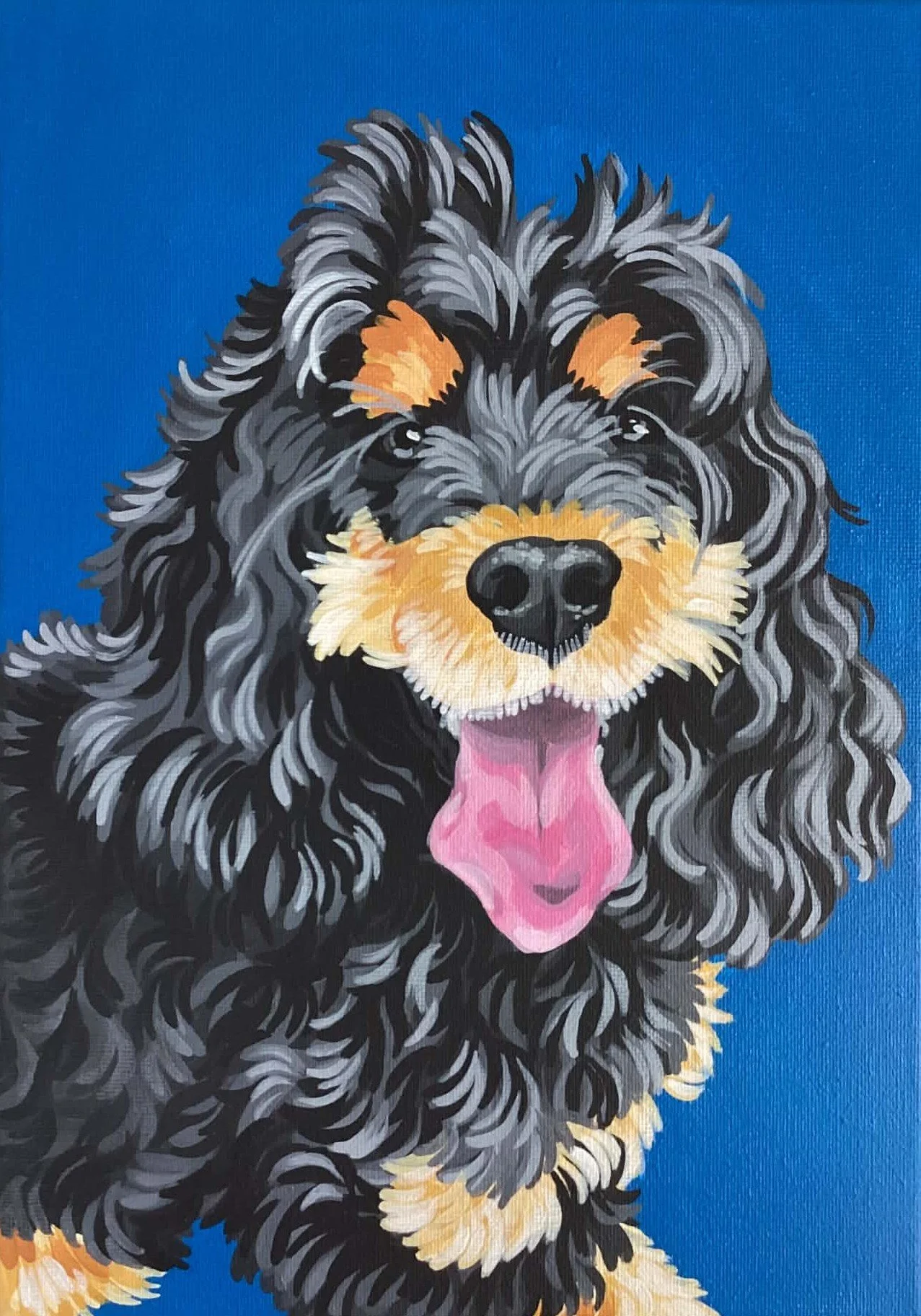 GAYA
peinture acrylique sur toile A4