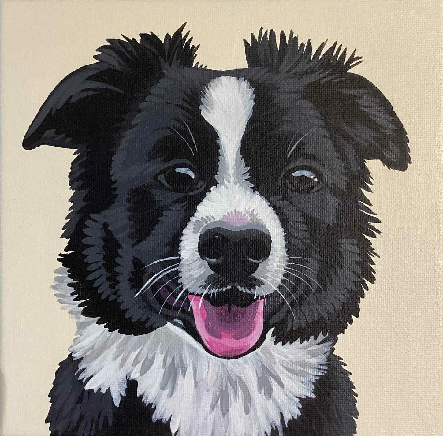 ARKO
peinture acrylique sur toile grand carré