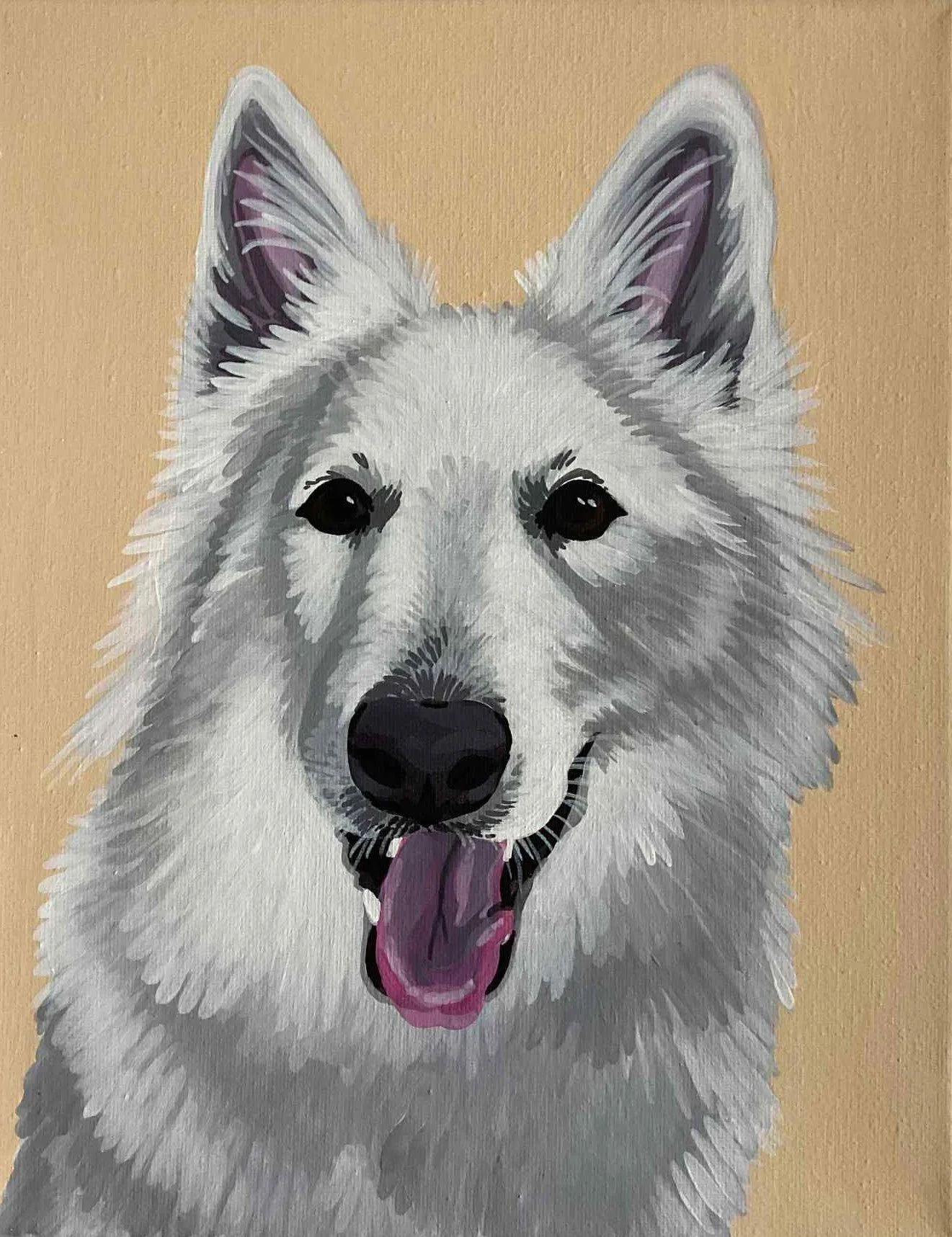 SAÏ KHA
peinture acrylique sur toile rectangle