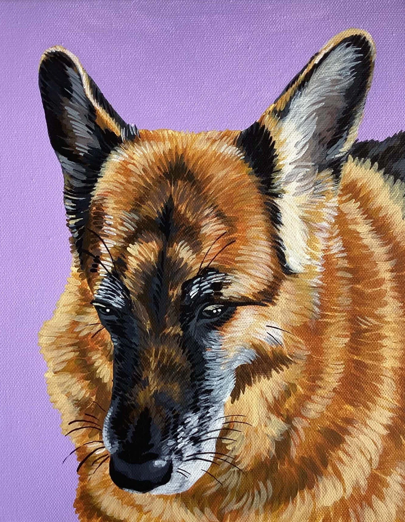 ISKA
peinture acrylique sur toile rectangle
