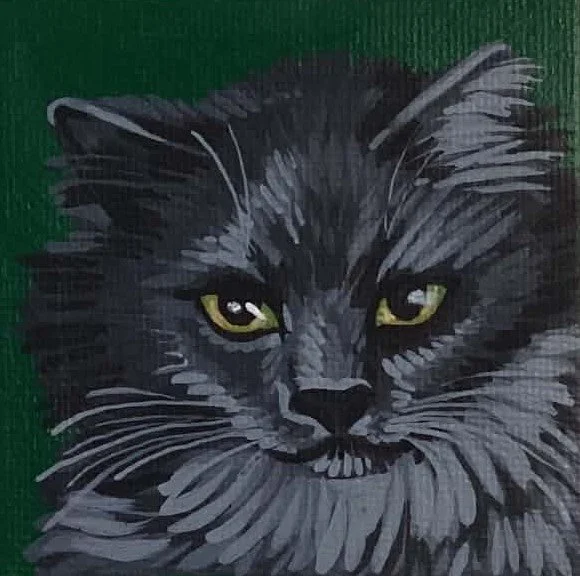 YUKI
peinture acrylique sur toile mini carré