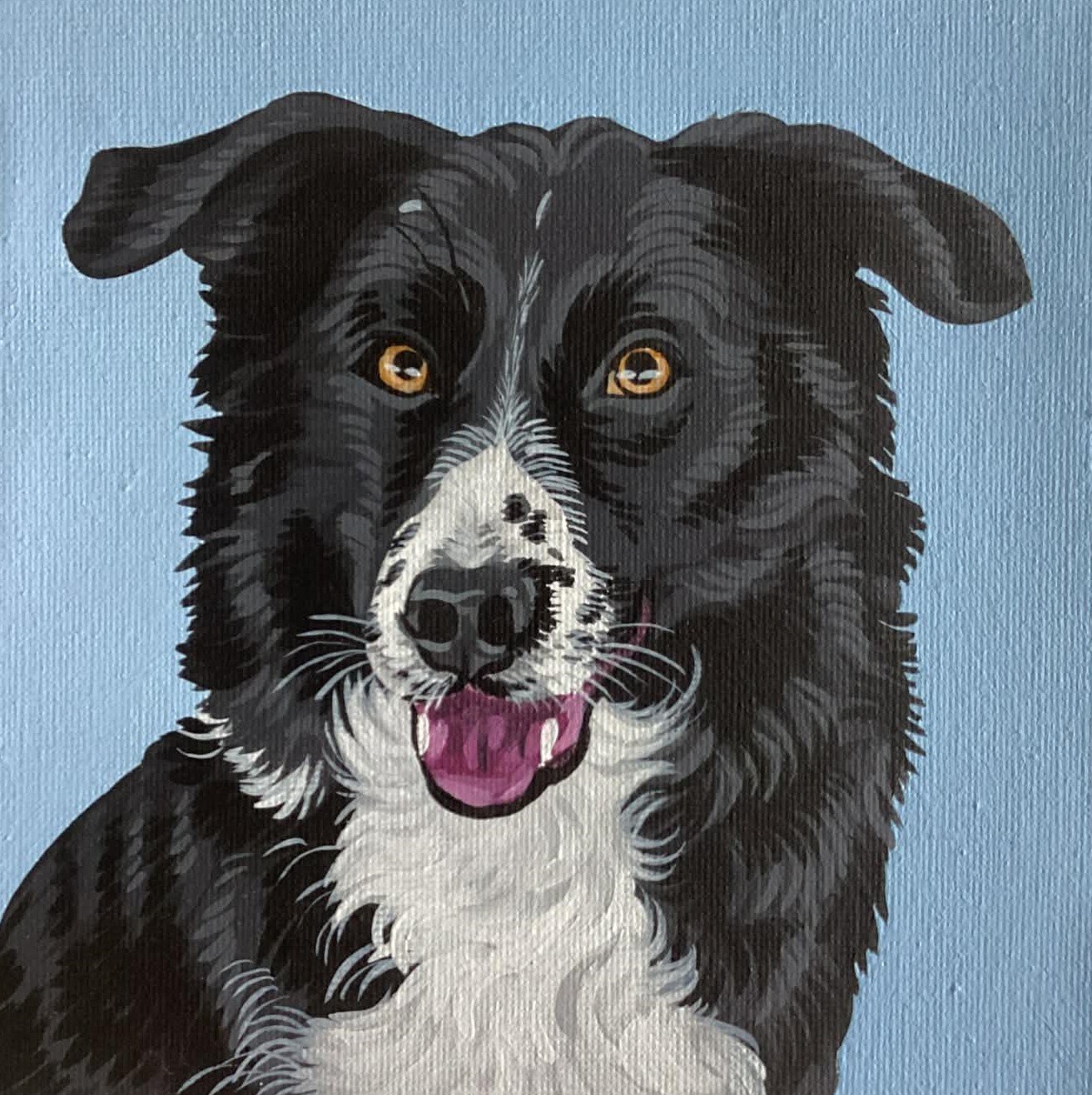 NAYA
peinture acrylique sur toile petit carré